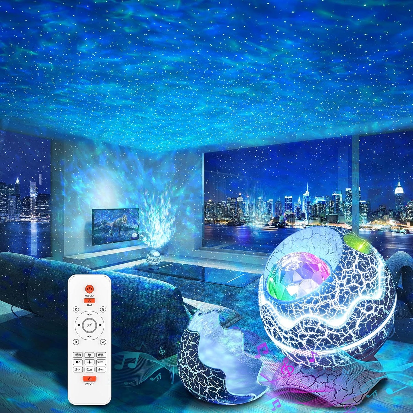 Rossetta Galaxy Projector: Ultimate Room Ambiance