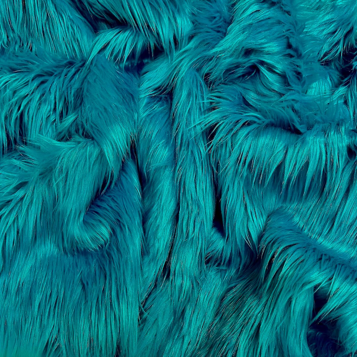 EOVEA Shaggy Faux Fur Fabric for Sewing, Crafts & Decor