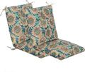Set of 2 Outdoor Dining Chair Cushions 38x18x4.5 in Sunflower - Extra