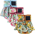 Langsprit Washable Female Dog Diapers (3 Pack) - LeakResistant Comfort