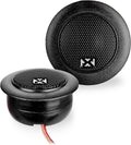 NVX VSPTW 1 in Premium Car Tweeters - Clear Silk Dome Highs