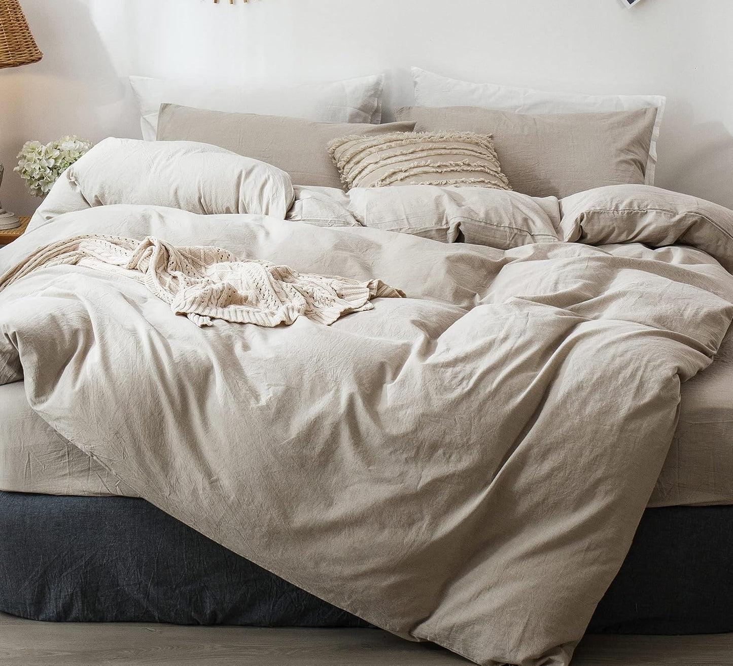 MooMee Bedding Duvet Cover Set for Twin Size Comfort and Style