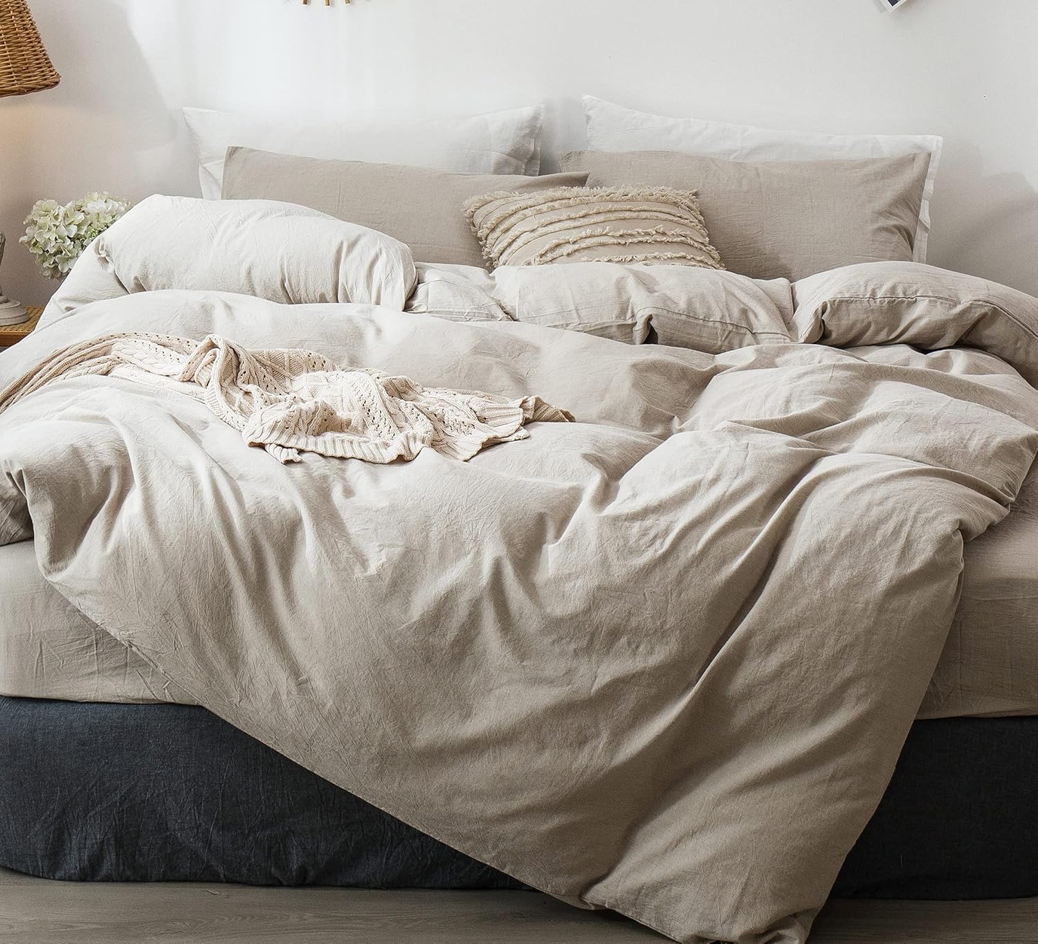 MooMee Bedding Duvet Cover Set for Twin Size Comfort and Style