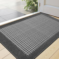 LUMI Inside Door Mat for Entry 24x36 in - Thin Absorbent Dirt Trapper