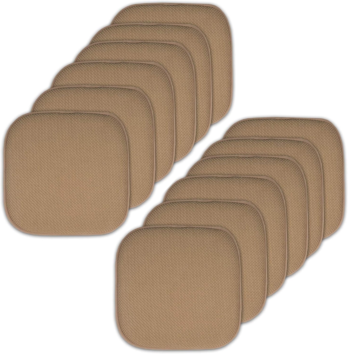 Sweet Home Collection Memory Foam Chair Cushion for Ultimate Comfort