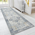 GENIMO Runner Rug 2x10, Vintage Non Slip Hallway Carpet