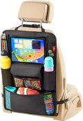 Car Seat Organizer Ultra Version - Waterproof Kick Mat & Tablet Holder