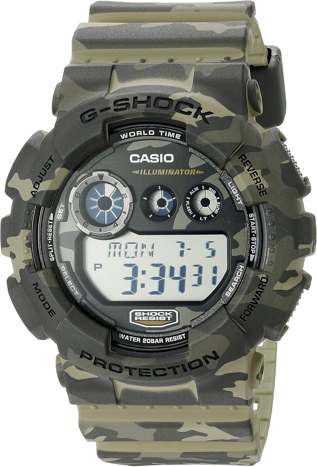 Casio G-Shock Men's GD-120CM - Rugged Style