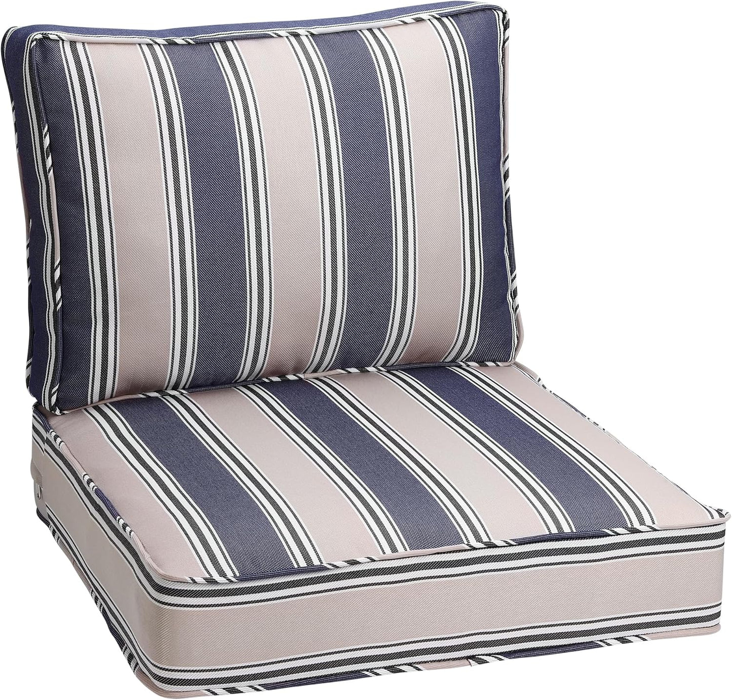 Outdoor Deep Seating Cushion Set for Comfortable Patio Relaxation