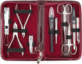 3 Swords Germany 10 Piece Manicure Pedicure Kit - Professional