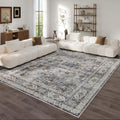 9x12 Washable Boho Rug Soft Large Area Rug Non-Slip - Stylish Durable