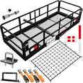 High Rail Trailer Hitch Cargo Carrier 60x24x14 in - 500 lb Capacity
