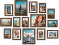 15 Pack Picture Frames Collage Wall Decor - Multi Size Gallery Set