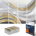 BUBOS Art Acoustic Panels 8 Pack Sound Absorbing Wall Panel