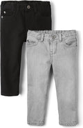 Children's Skinny Jeans for Baby Boys and Toddlers - Soft, Adjustable
