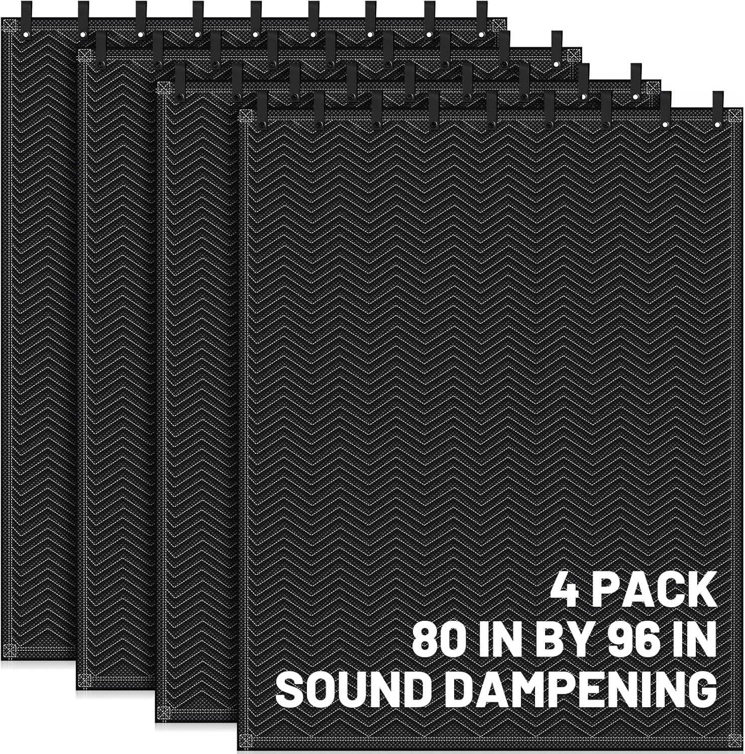 Tudomro Soundproof Blanket 80 x 96 Inches for Noise Reduction