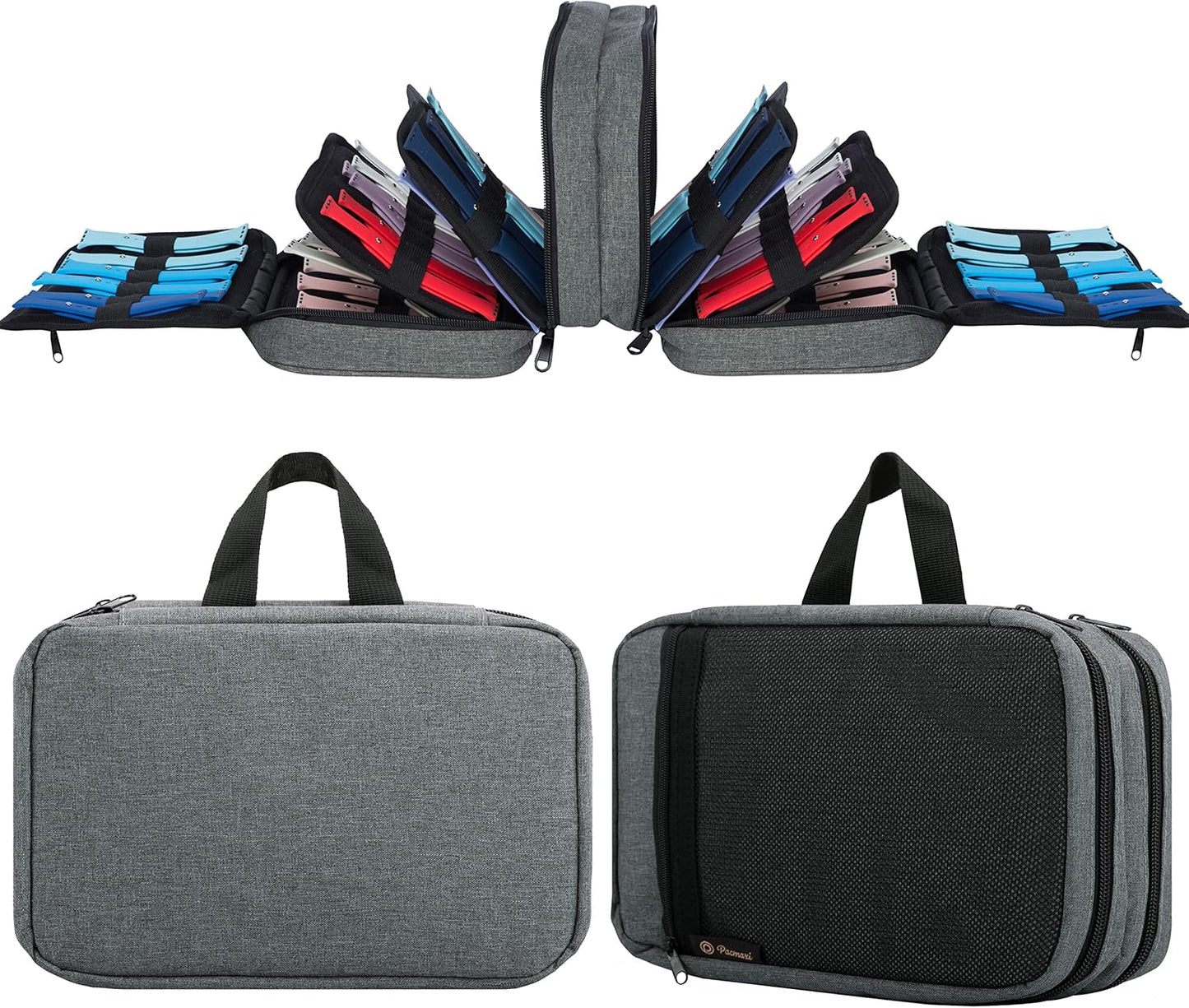 PACMAXI 84 Watch Bands Storage Case - Keep Your Straps Neat!