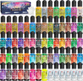 Alcohol Ink Set 64 Colors - Vivid, Concentrated Resin & Craft Inks