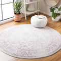 Adirondack Collection 6ft Round Area Rug - Durable, Easy Care