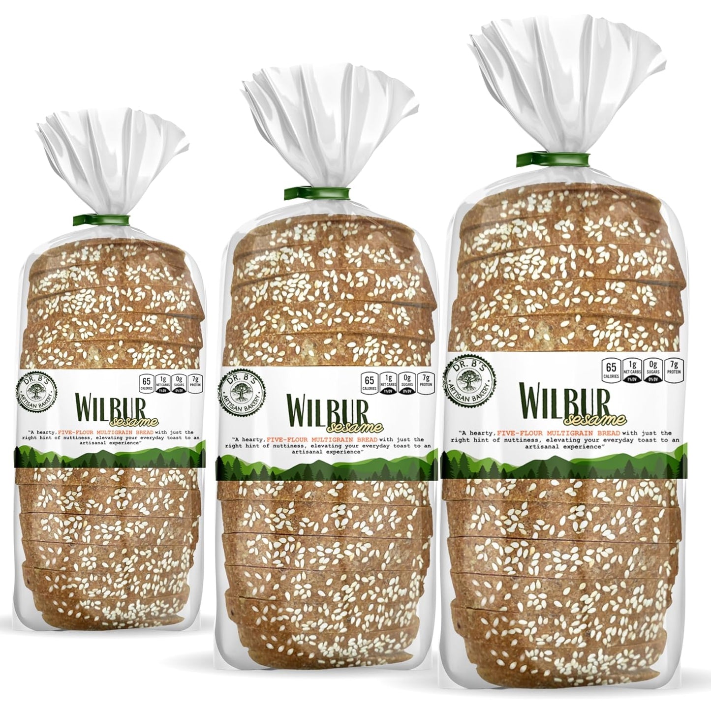 Dr. B's Multigrain Bread - Low Carb, Vegan, Protein Packed Loaf
