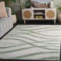 SAFAVIEH Adirondack Collection Accent Rug - Modern Wave Design