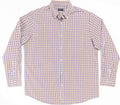 Double Pump Big and Tall Long Sleeve Button Down Shirts - Comfortable