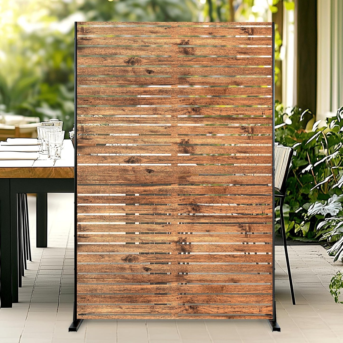 Metal Privacy Screen for Outdoor Spaces - Stylish and Durable