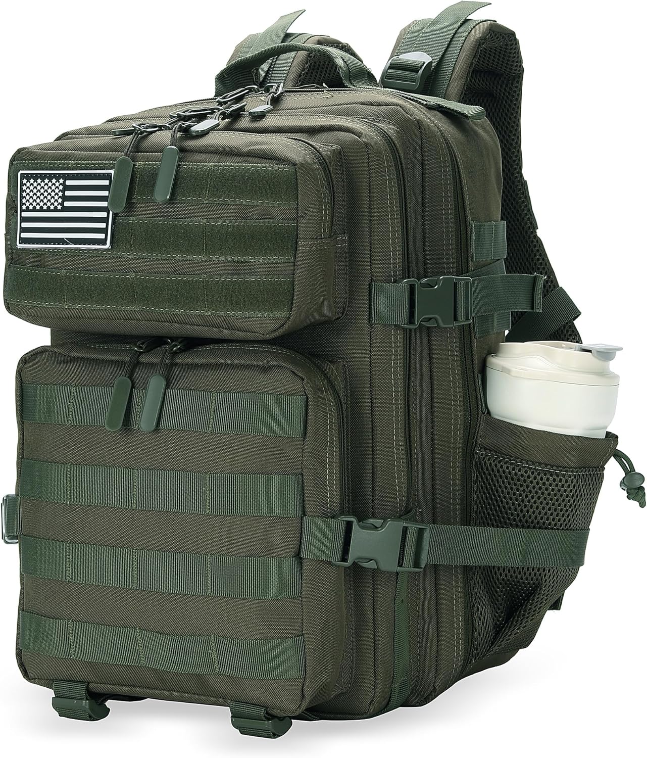 25L Military Tactical Backpack for Work Travel Gym Outdoor Use
