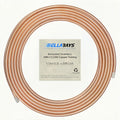 Copper Tubing 1/2 in OD x 0.445 in ID x 20 ft - C12200 Refrigeration