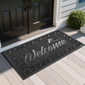 Yimobra Welcome Mat 47 x 24 in - Heavy Duty Dirt Trapper