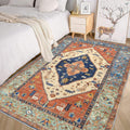 Area Rugs for Living Room 4x6 Non Slip Machine Washable Vintage Boho