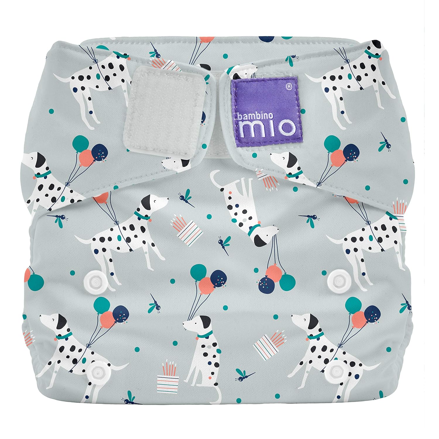Bambino Mio Miosolo Cloth Diaper - Puppy Party Print