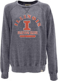 Fighting Illini Women's Burnout Crew Sweatshirt by Blue 84 for Fans