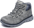Skechers Synergy Plaid Mood Womens Ankle Boots - Warm, Water-Repellent