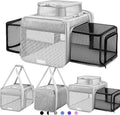 Top and 2 Sides Expandable Cat Carrier 17x11x11 - Airline Approved