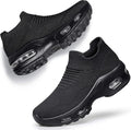 Womens Walking Slip On Sock Sneakers - Comfortable Air Cushion Fashion