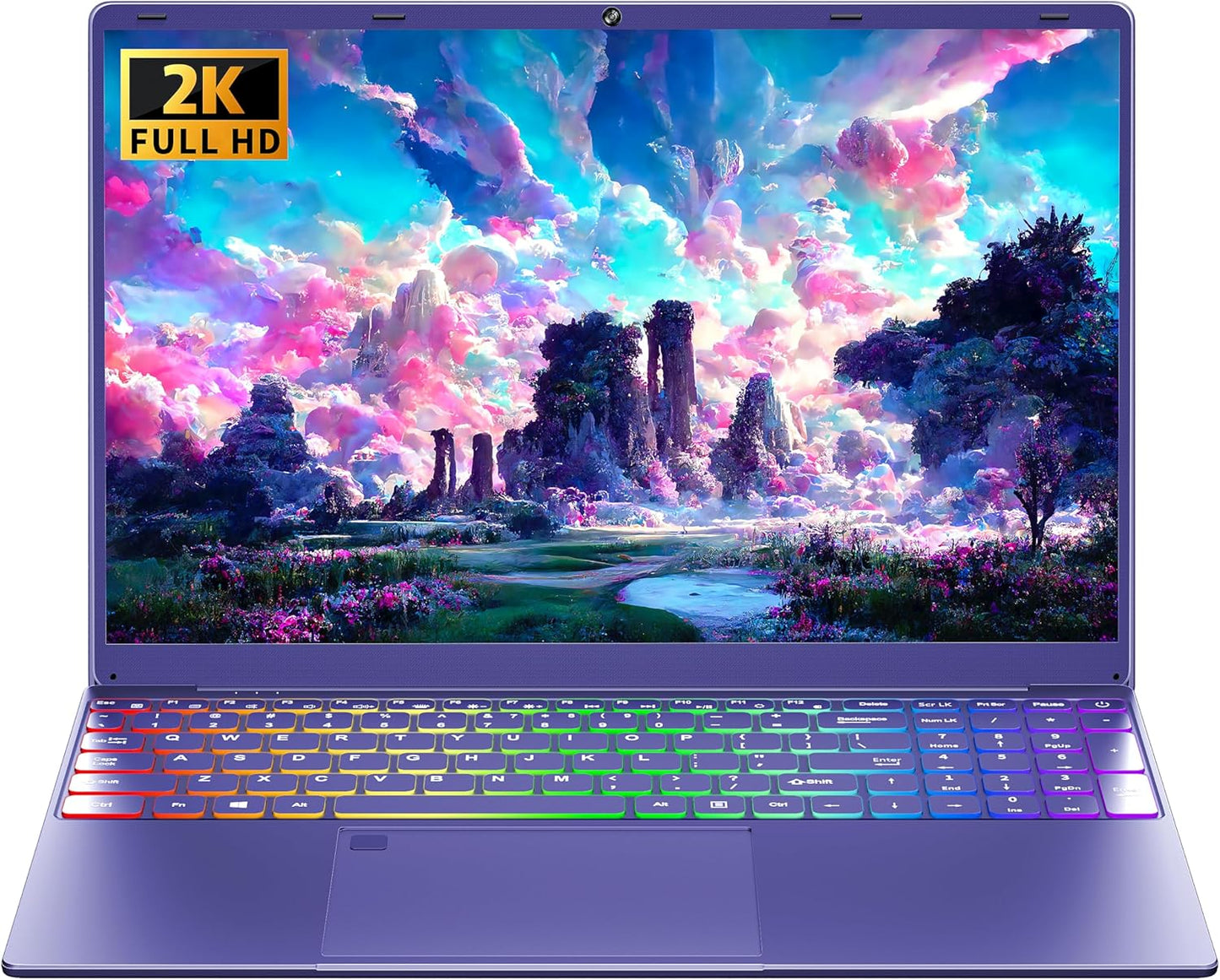 16 Purple Laptop with 12G RAM and 1TB SSD for Work and Study