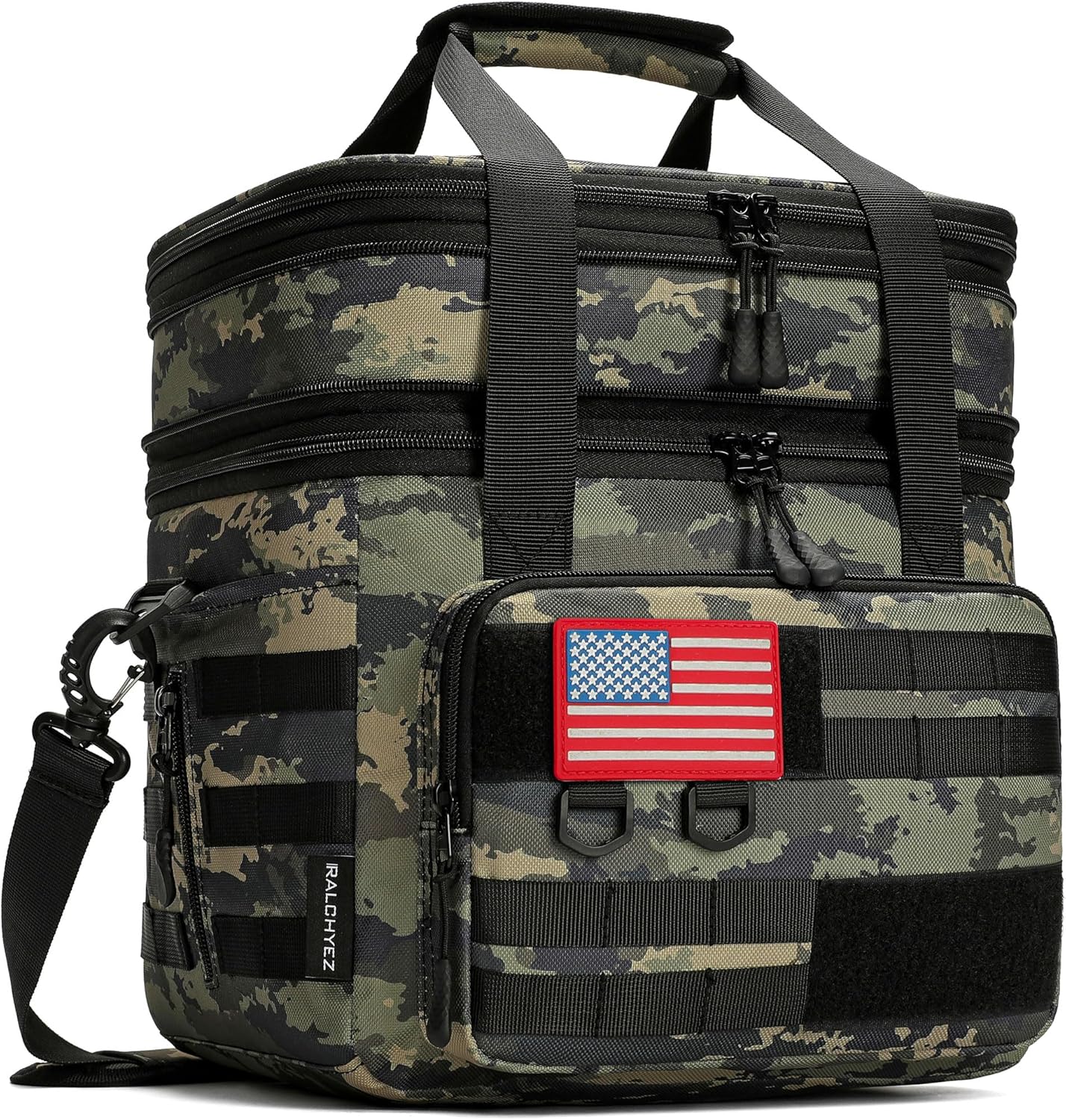 RalChyez Tactical Lunch Bag: Heavy Duty Insulated Cooler Tote