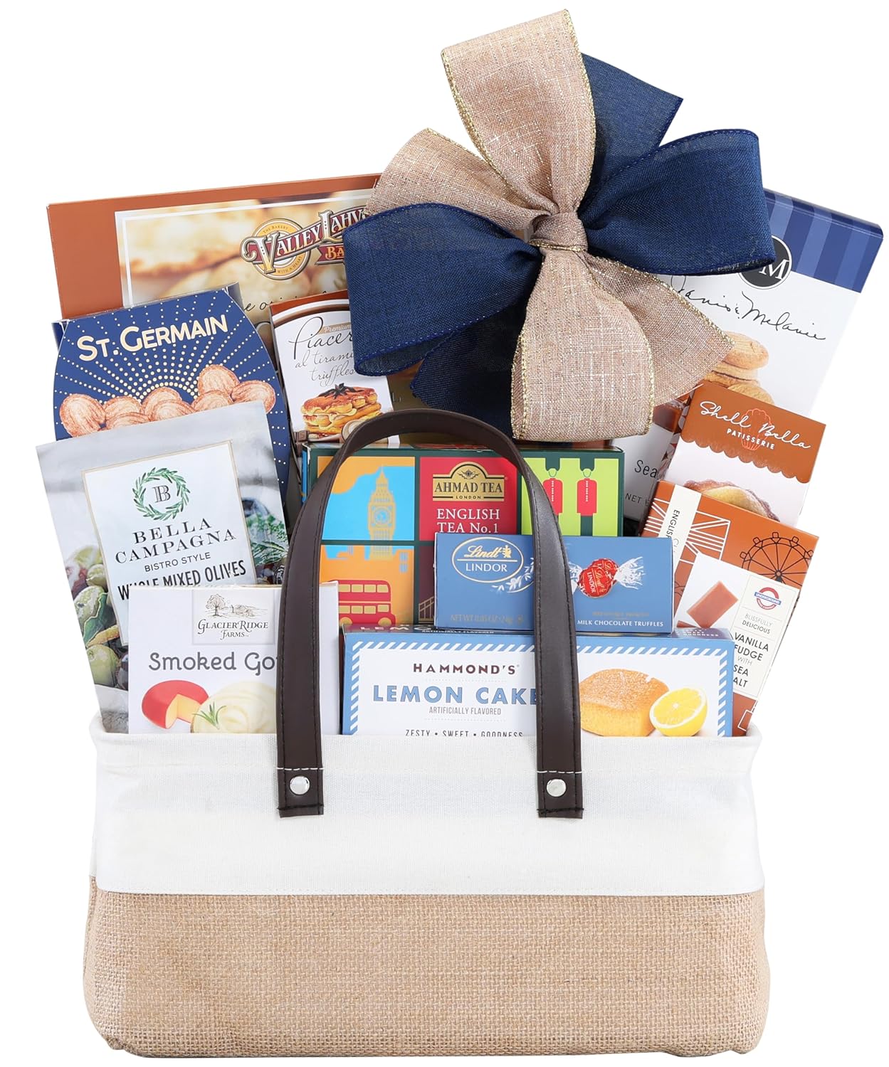 Gourmet Gift Basket Filled with Sweet and Savory Delights