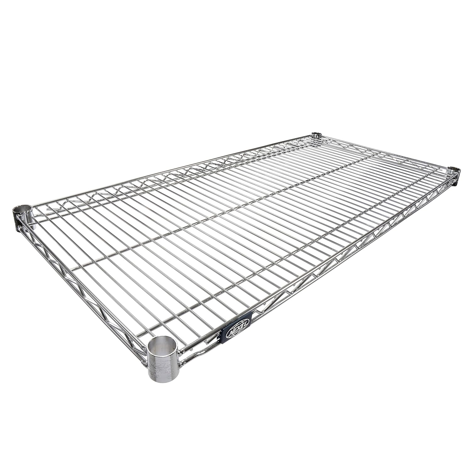 Nexel Wire Shelf for Shelving Units, 18in x 42in, Chrome Finish
