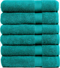 Luxury 100% Cotton Bath Towels Set of 6 for Spa & Gym Use