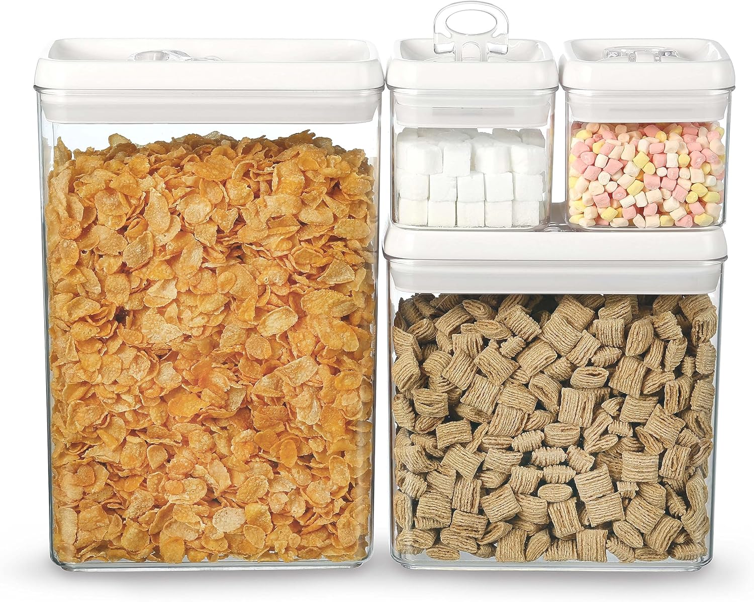 Felli Flip Tite Storage Container Set for Kitchen Organization