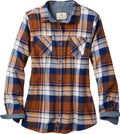 Legendary Whitetails Women's Cozy Long Sleeve Plaid Flannel Shirt