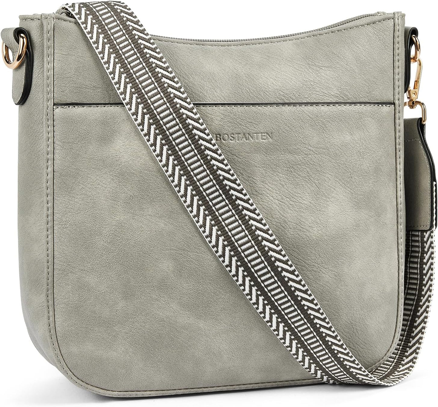 Trendy Vegan Leather Crossbody Bags for Women by BOSTANTEN