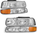 AUTOSAVER88 Headlight Assembly Compatible with 1999-2002 Chevy