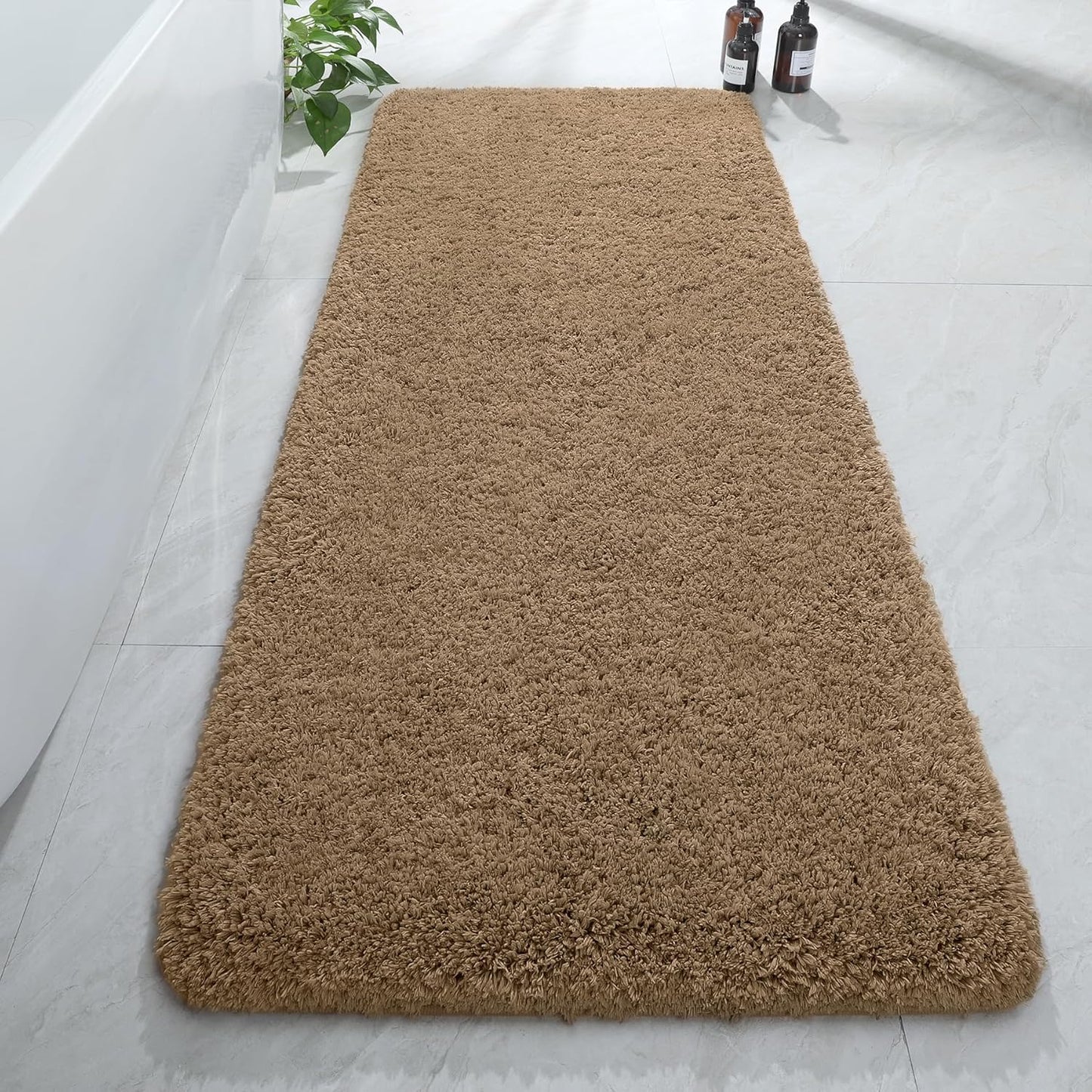 AROGAN Luxury Long Bathroom Runner Rug for Soft Comfort
