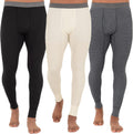 Men's Recycled Premium Waffle Thermal Bottoms - 2 Pack