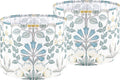 Large Floral Lamp Shades Set of 2 for Table and Floor Lamps
