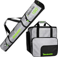 BRUBAKER CarverTec Pro Ski & Boot Bag Set - Transport Your Gear with Ease!