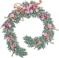 9FT Wedding Arch Flower Garland - Large Handmade Table & Arch Decor